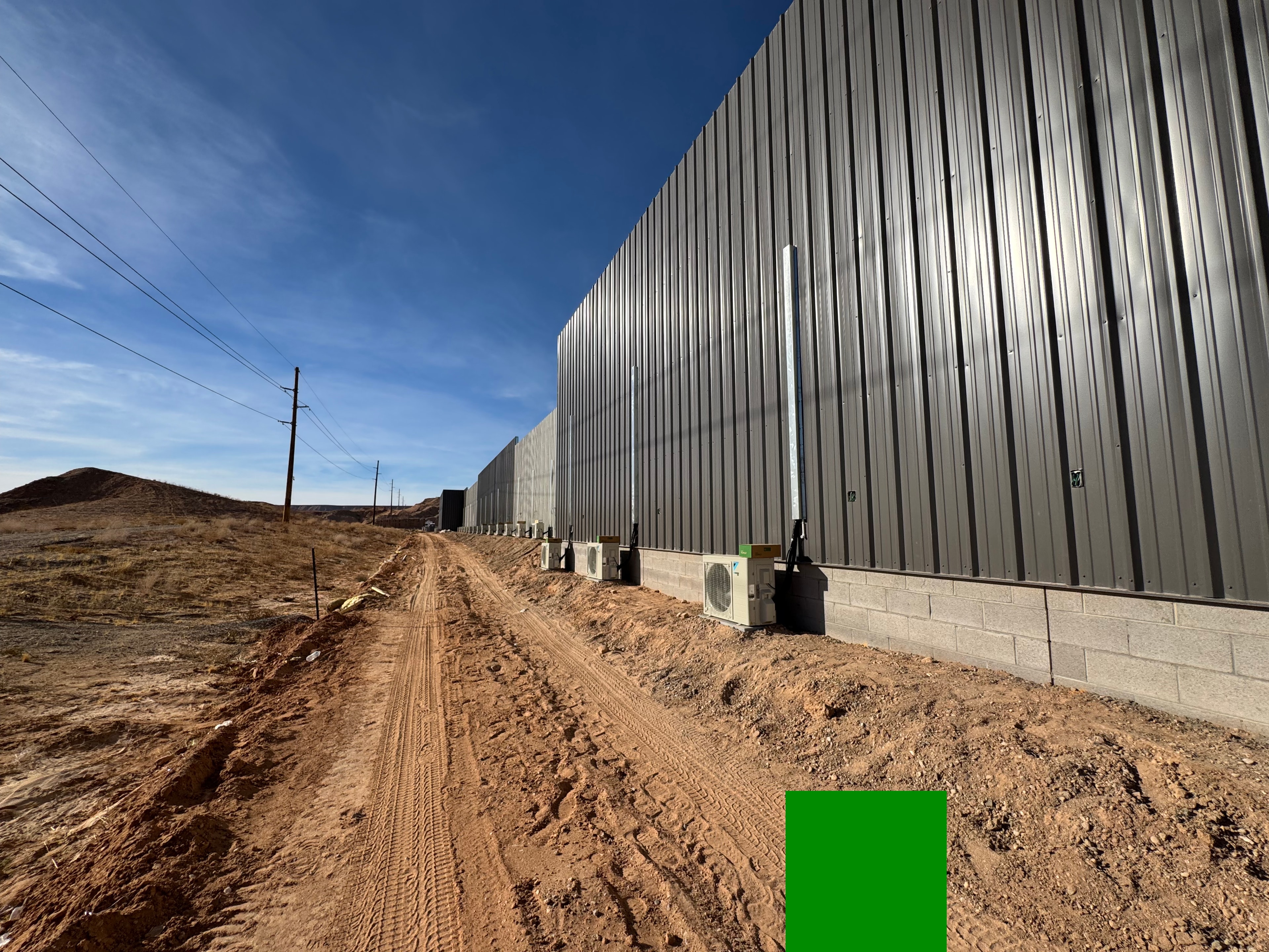 Condenser bank — north wing