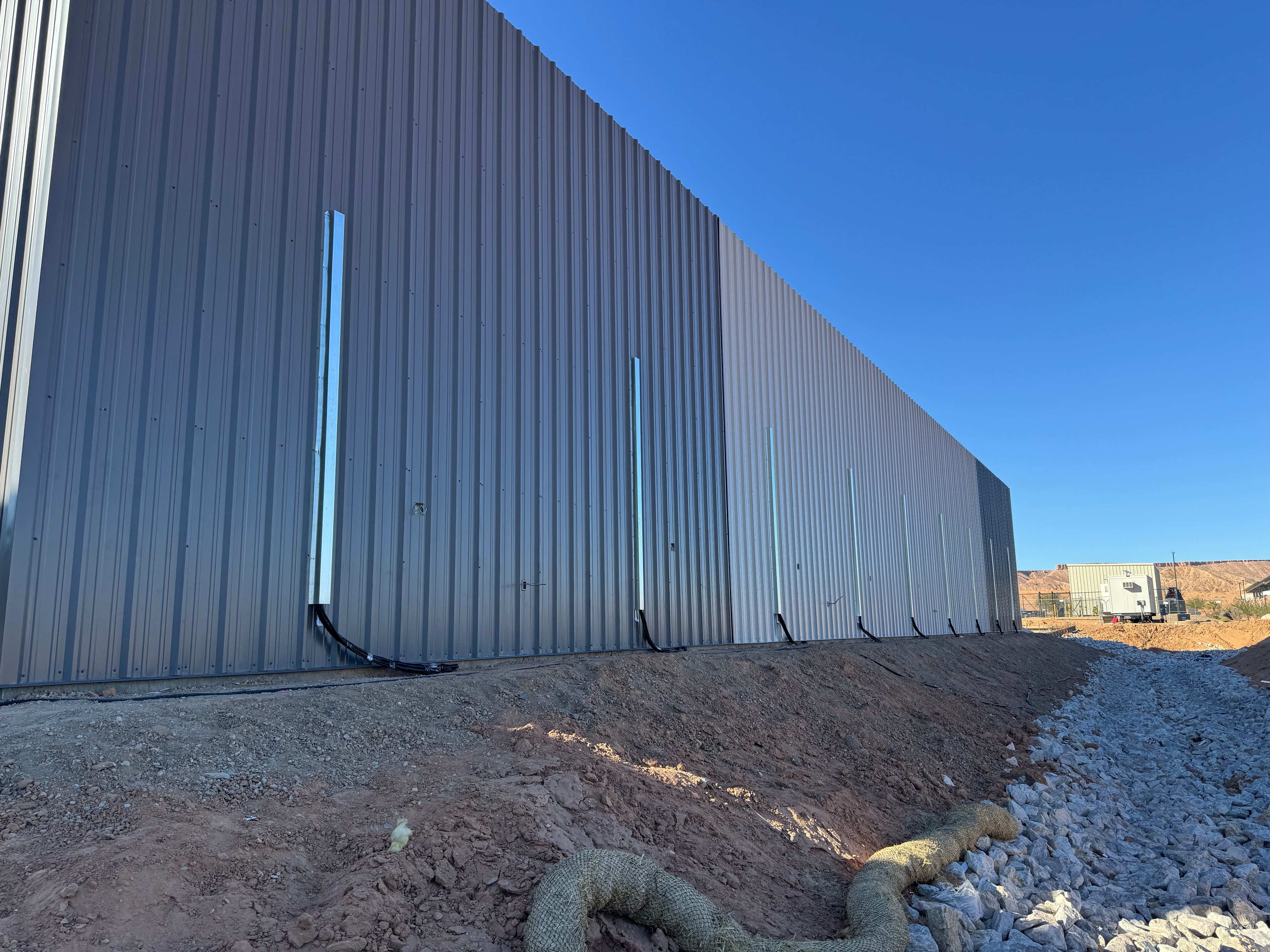 Condenser bank — south wing