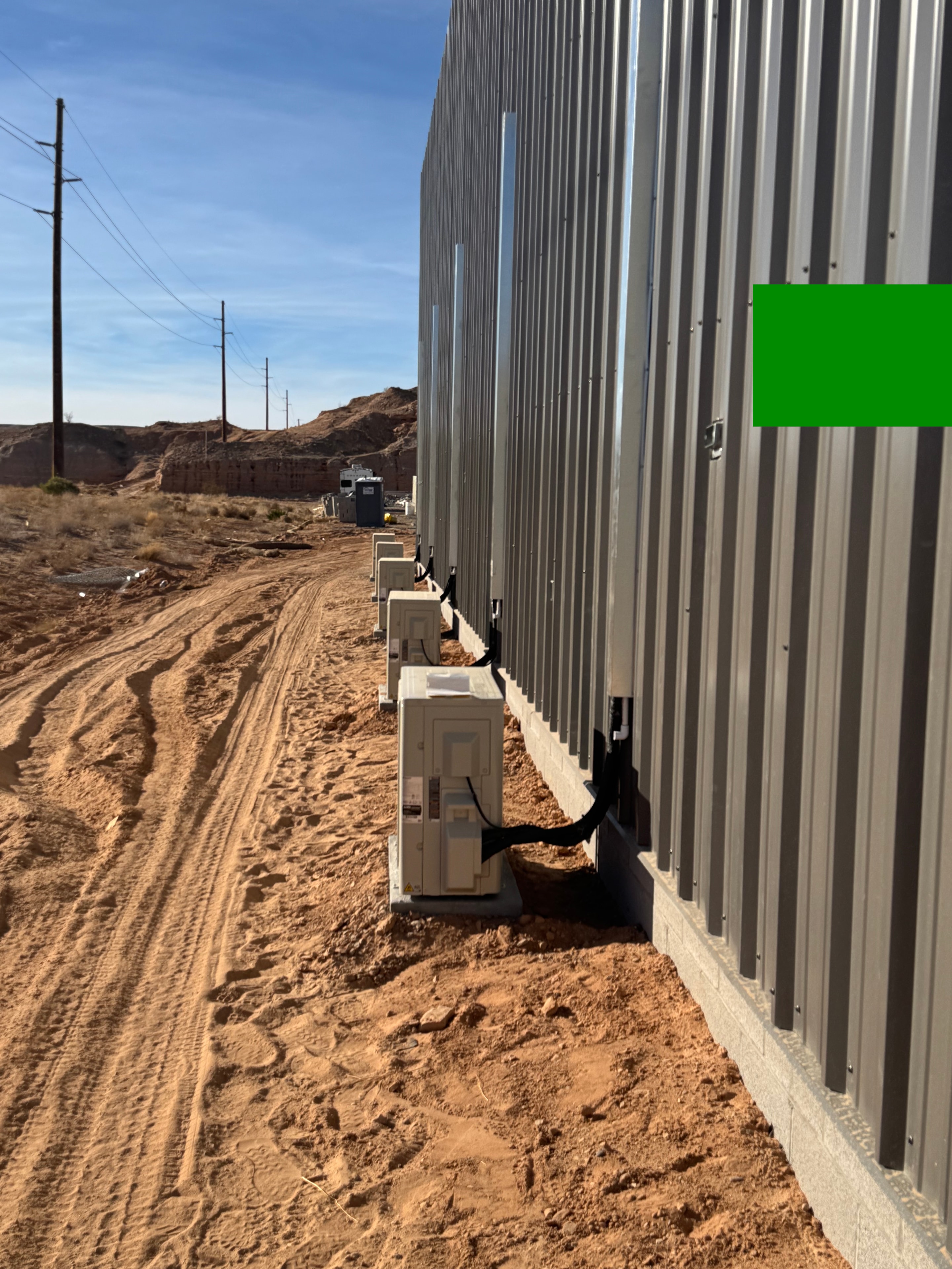 Unit spacing and clearance