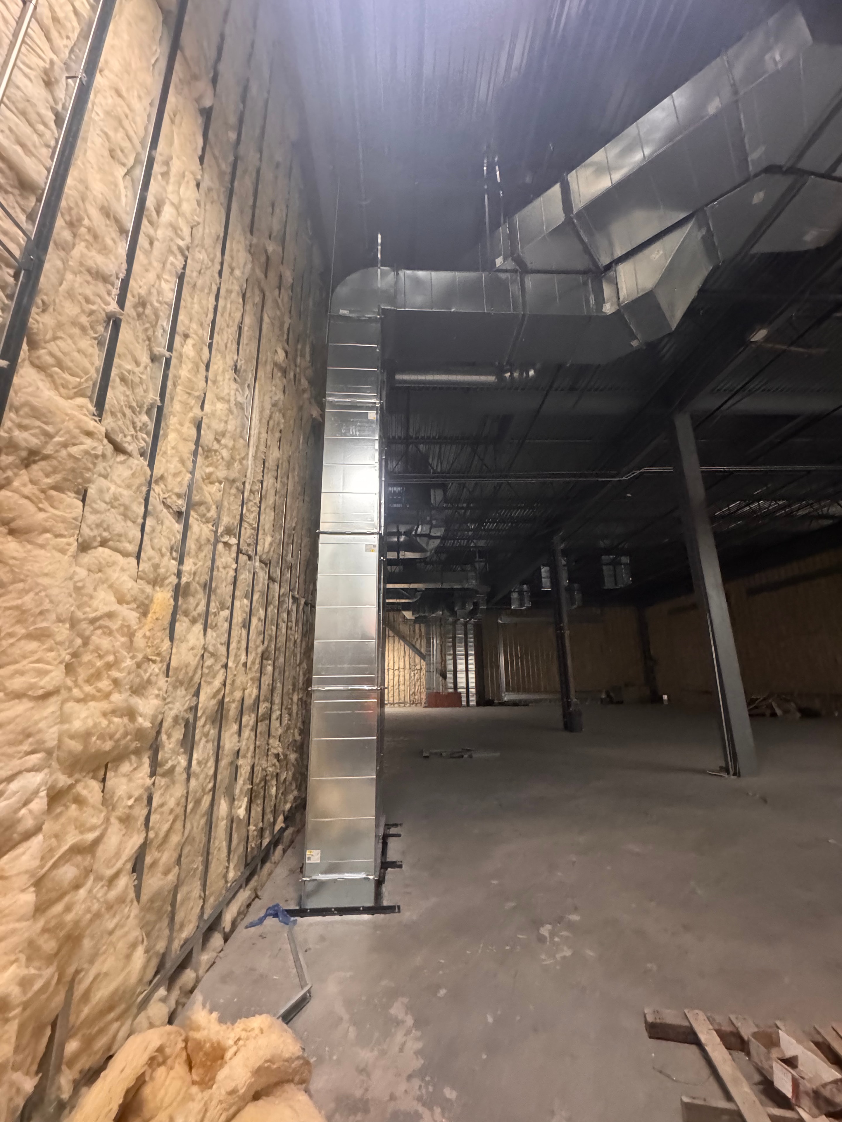 Ceiling plenum mechanical coordination